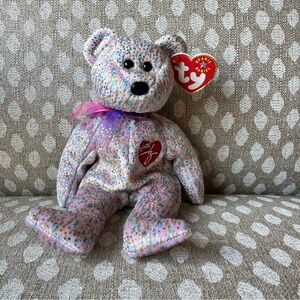 Ty 2001 Signature Teddy Bear beanie baby.